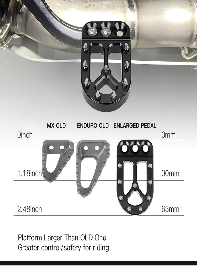 NICECNC Black Brake Pedal Lever Pad Extender Compatible with KTM 390 Adventure 2020-2023,790/890 Adventure/R/S 2018-2023,690 Enduro R 2008-23,690 SMC R2019-23,1290/1190/1090/1050/990/950 Adventure - Image 3